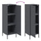 vidaXL Highboard Anthracite 36x39x113 cm Steel