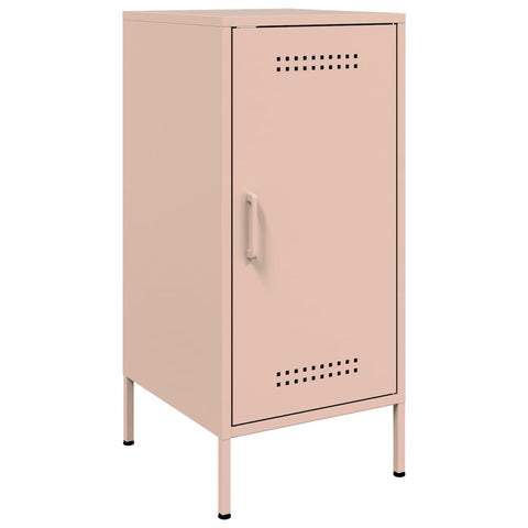 vidaXL Sideboard Pink 36x39x79 cm Steel
