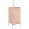 vidaXL Sideboard Pink 36x39x79 cm Steel