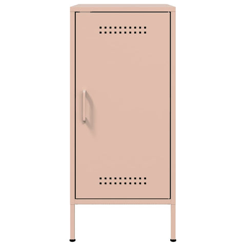 vidaXL Sideboard Pink 36x39x79 cm Steel
