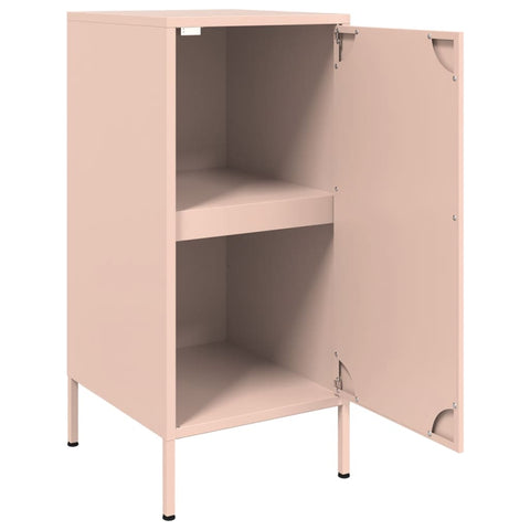 vidaXL Sideboard Pink 36x39x79 cm Steel