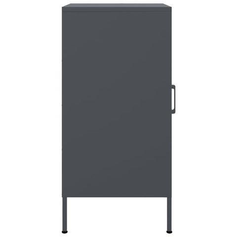 vidaXL Sideboard Anthracite 36x39x79 cm Steel