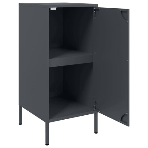 vidaXL Sideboard Anthracite 36x39x79 cm Steel