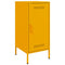 vidaXL Sideboards 2 pcs Mustard Yellow 36x39x79 cm Steel