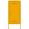 vidaXL Sideboards 2 pcs Mustard Yellow 36x39x79 cm Steel