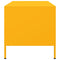 vidaXL Coffee Table Mustard Yellow 68x50x50.5 cm Steel