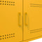vidaXL Coffee Table Mustard Yellow 68x50x50.5 cm Steel