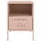 vidaXL Bedside Cabinets 2 pcs Pink 36x39x50.5 cm Steel