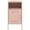 vidaXL Bedside Cabinets 2 pcs Pink 36x39x68 cm Steel
