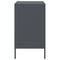 vidaXL Bedside Cabinets 2 pcs Anthracite 36x39x68 cm Steel