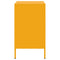 vidaXL Bedside Cabinet Mustard Yellow 36x39x68 cm Steel