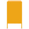 vidaXL Bedside Cabinets 2 pcs Mustard Yellow 36x39x68 cm Steel