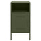 vidaXL Bedside Cabinets 2 pcs Olive Green 36x39x68 cm Steel