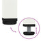 vidaXL Bedside Cabinets 2 pcs White 36x39x68 cm Steel