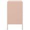 vidaXL Bedside Cabinet Pink 36x39x68 cm Steel