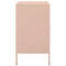 vidaXL Bedside Cabinets 2 pcs Pink 36x39x68 cm Steel