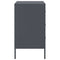 vidaXL Bedside Cabinet Anthracite 36x39x68 cm Steel