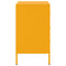 vidaXL Bedside Cabinet Mustard Yellow 36x39x68 cm Steel