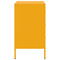 vidaXL Bedside Cabinets 2 pcs Mustard Yellow 36x39x68 cm Steel