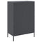 vidaXL Highboard Anthracite 68x39x101.5 cm Steel