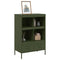 vidaXL Highboard Olive Green 68x39x101.5 cm Steel