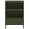vidaXL Highboard Olive Green 68x39x101.5 cm Steel