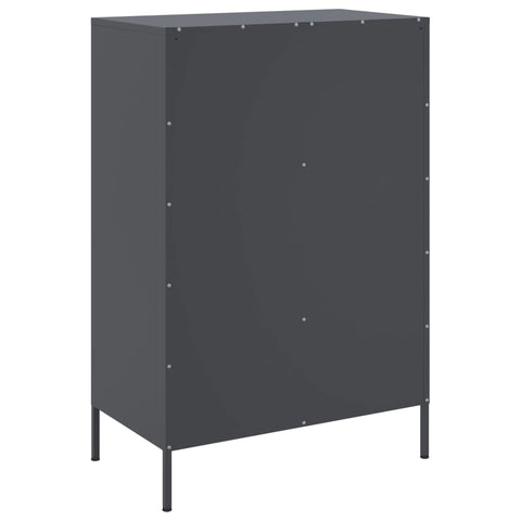 vidaXL Highboard Anthracite 68x39x101.5 cm Steel