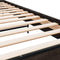 vidaXL Bed Frame without Mattress Brown Oak 90x200 cm