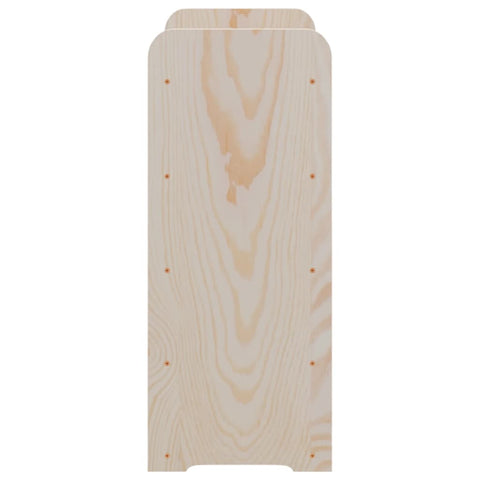 vidaXL Wine Rack 67.5x25x60 cm Solid Wood Pine