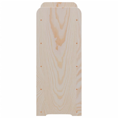 vidaXL Wine Rack with Top Board 67.5x25x60 cm Solid Wood Pine