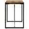 vidaXL Dining Table 120x55x76 cm Solid Rough Wood Mango