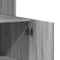 vidaXL Kitchen Cabinet Grey Sonoma 95x50x180 cm Engineered Wood
