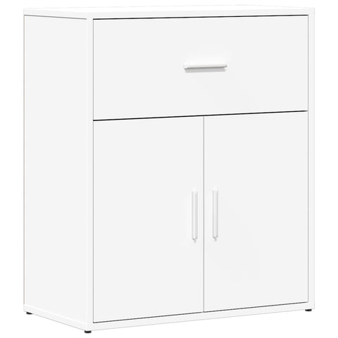 vidaXL Sideboards 2 pcs White 60x31x70 cm Engineered Wood