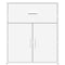 vidaXL Sideboards 2 pcs White 60x31x70 cm Engineered Wood