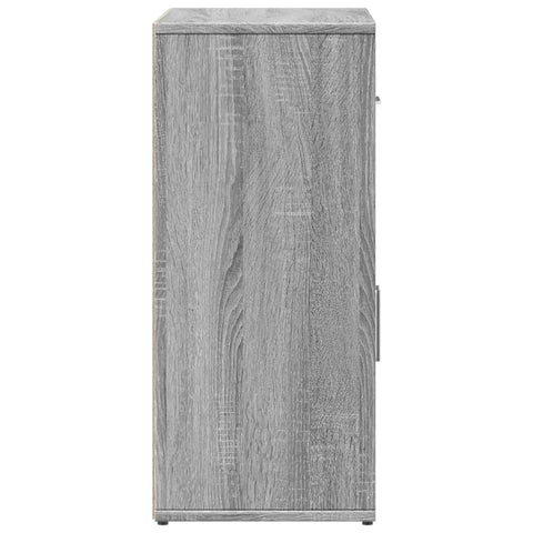 vidaXL Sideboards 2 pcs Grey Sonoma 60x31x70 cm Engineered Wood