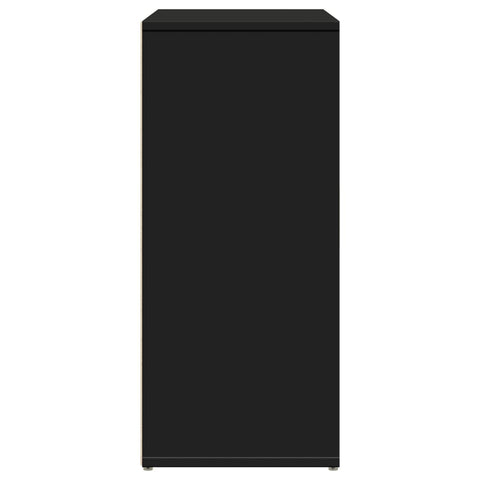 vidaXL Sideboards 2 pcs Black 60x31x70 cm Engineered Wood