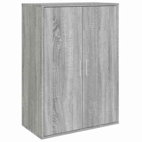 vidaXL Sideboards 2 pcs Grey Sonoma 60x31x84 cm Engineered Wood