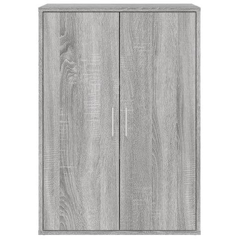 vidaXL Sideboards 2 pcs Grey Sonoma 60x31x84 cm Engineered Wood