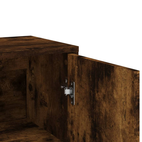 vidaXL Sideboards 3 pcs Smoked Oak 60x31x84 cm Engineered Wood