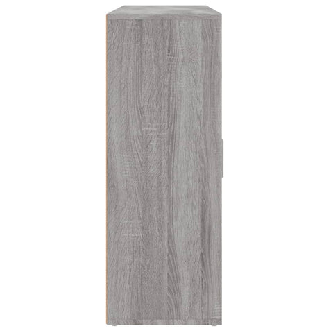 vidaXL Sideboards 3 pcs Grey Sonoma 60x31x84 cm Engineered Wood