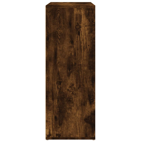vidaXL Sideboards 2 pcs Smoked Oak 60x31x84 cm Engineered Wood