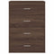 vidaXL Sideboards 2 pcs Brown Oak 60x31x84 cm Engineered Wood