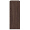 vidaXL Sideboards 2 pcs Brown Oak 60x31x84 cm Engineered Wood