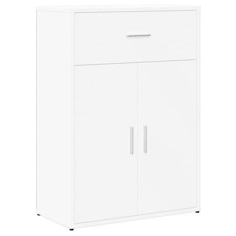 vidaXL Sideboards 2 pcs White 60x30x84 cm Engineered Wood
