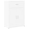 vidaXL Sideboards 2 pcs White 60x30x84 cm Engineered Wood