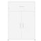 vidaXL Sideboards 2 pcs White 60x30x84 cm Engineered Wood