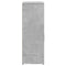 vidaXL Sideboards 2 pcs Concrete Grey 60x30x84 cm Engineered Wood