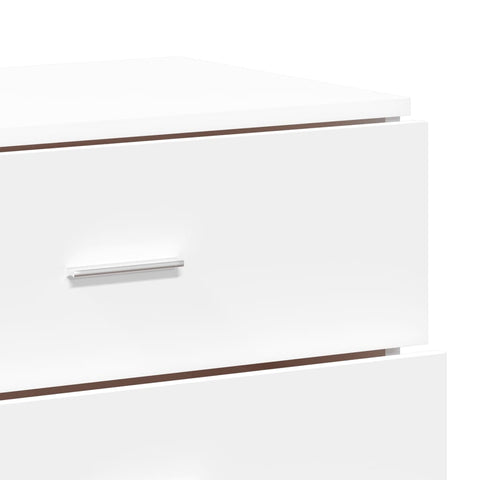 vidaXL Sideboards 3 pcs White Engineered Wood