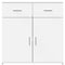 vidaXL Sideboards 2 pcs White 79x38x80 cm Engineered Wood