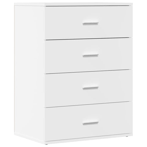 vidaXL Sideboards 2 pcs White 60x39x80 cm Engineered Wood